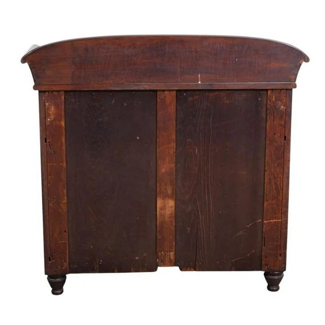 Mid 20th Century Mahogany Dry Sink Cabinet With Backsplash, Lock & Key For Sale - Image 4 of 18