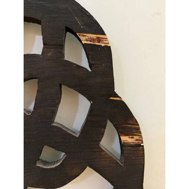 1986 Charles Greeley Carved Wood Wall Sculpture For Sale - Image 11 of 12