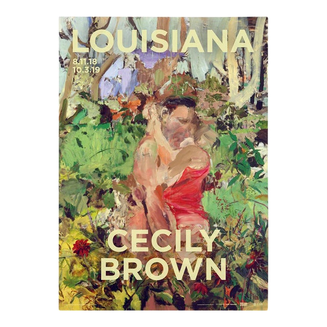 Cecily Brown Couple Official Exibition Poster For Sale