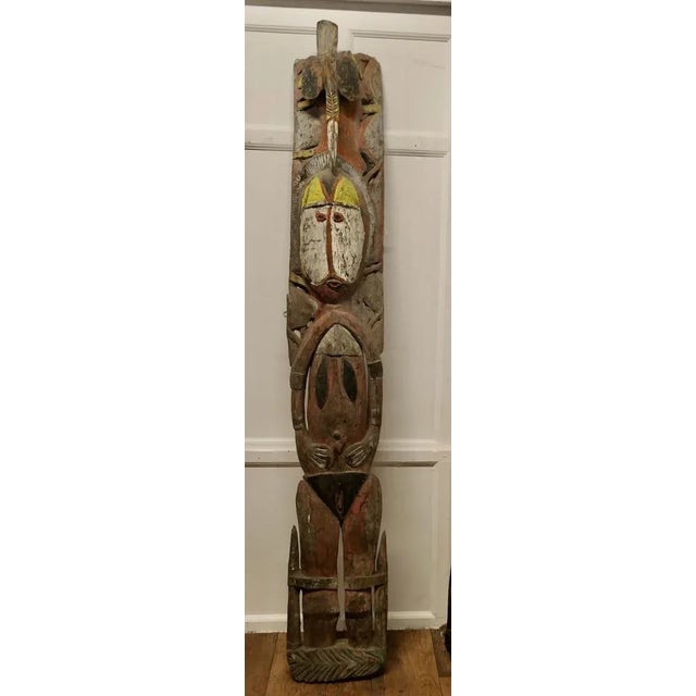 Very Tall African Marriage Figure Panels, 1800s, Set of 2 For Sale - Image 6 of 11