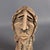 Ceramic Brutalist Majolica Sculpture of a Woman's Head with an Elongated Face, 20th Century For Sale - Image 7 of 13