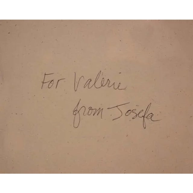 2000s Contemporary Abstract Surrealist Space Themed Landscape Block Print by Josefa Vaughan For Sale - Image 11 of 12