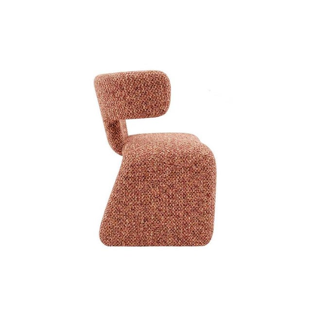 Contemporary Euforia Dining Chair in Orange by Moanne For Sale - Image 3 of 7