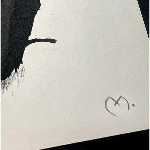 Hand Signed Original Joan Miro Double Lithograph in Color For Sale - Image 4 of 4