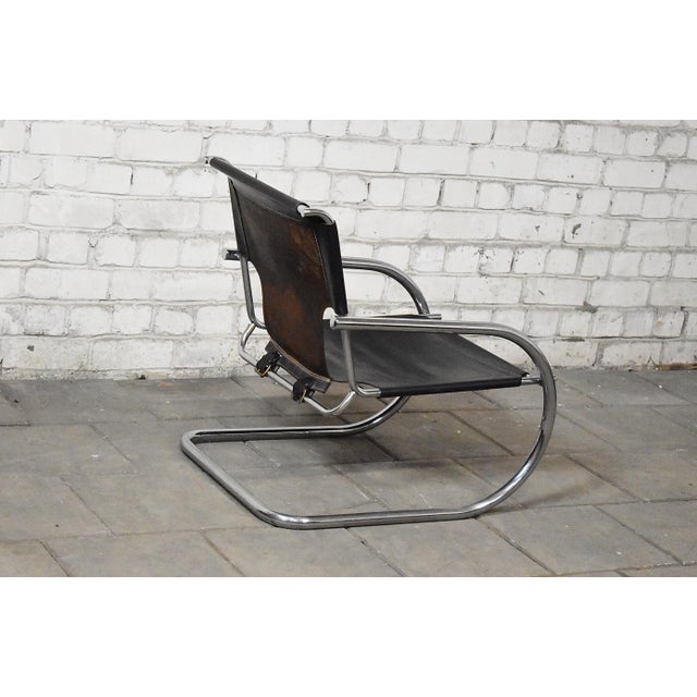 Metal Cantilever Armchair by Arrben, Italy, 1970s For Sale - Image 7 of 7
