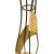 1950s 1950s Mid-Century Woven Wicker & Iron Sculptural Coat Rack With Reed Pencil Rattan Base For Sale - Image 5 of 7