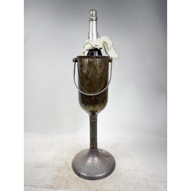 Champagne Bucket by Eduard Colliger, 1940s For Sale - Image 12 of 16
