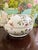 Late 20th Century Large Chinoiserie Porcelain Lidded Box Centerpiece With Butterflies Dragonflies and Floral Design For Sale - Image 5 of 9