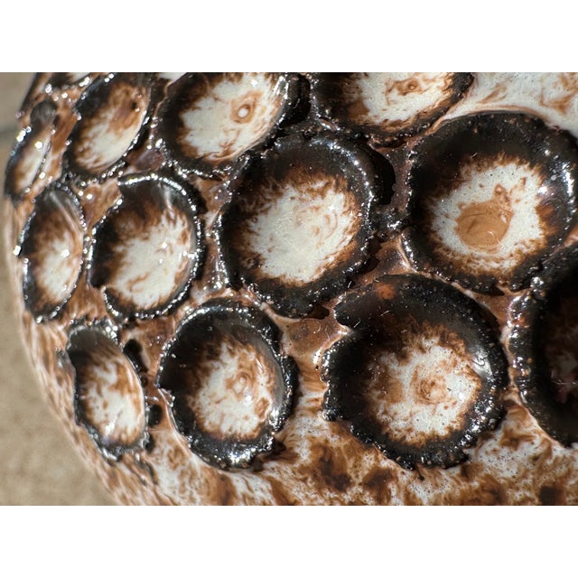 Sculptural Studio Ceramic Art Vase by Kaj Henning Jensen for KH Keramik Stensved, Denmark, 1960s For Sale - Image 9 of 13