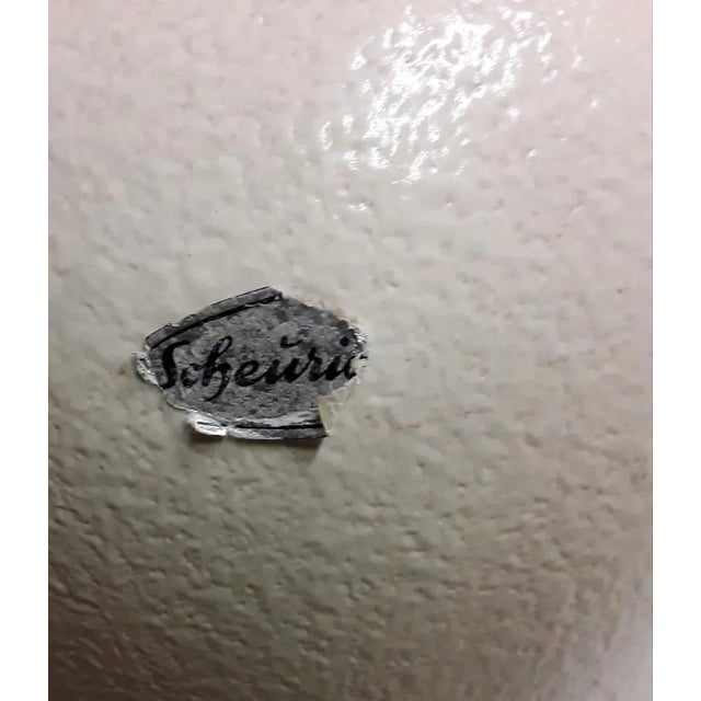 1960s Vintage German Ceramic Vase from Scheurich, 1960s For Sale - Image 5 of 6