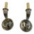 Pair of 1990s Chapman Nickel Silver Sconces For Sale