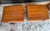 Falster, Denmark 1960s Tambour Door Teak Nightstand or End Table Pair by Falster of Denmark For Sale - Image 4 of 10