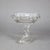 Antique Figural Dolphin Pressed Glass Compote C1930 Measures - 9 3/4" x 11 3/4" x 11 3/4"