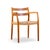 Niels Møller Models 84 and 67 Mid Century Danish Teak and Rope Dining Chairs - Set of 6 For Sale - Image 10 of 18