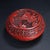 Traditional Carved Cinnabar Lacquer Box With Rider and Qilin Motif For Sale - Image 3 of 9