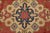 Kazak Rug 10’10” X 14’11” Red Wool Tribal Hand-Knotted Oriental Carpet For Sale In Philadelphia - Image 6 of 15