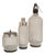 Chrome Caged Cocktail Bar Set from Merkuria, 1960s, Set of 3 For Sale