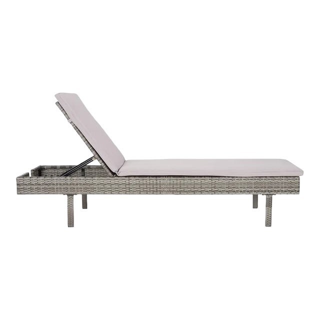 Cam Sunlounger - Gray/Gray For Sale