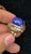 Metal Bochic “Orient” Natural Sapphire & Multi Gem Ring Set In 18K Yellow Gold For Sale - Image 7 of 12