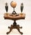 Quality Victorian card table in burr walnut We date this piece to circa 1880 Table opens out to reveal green beize lined...