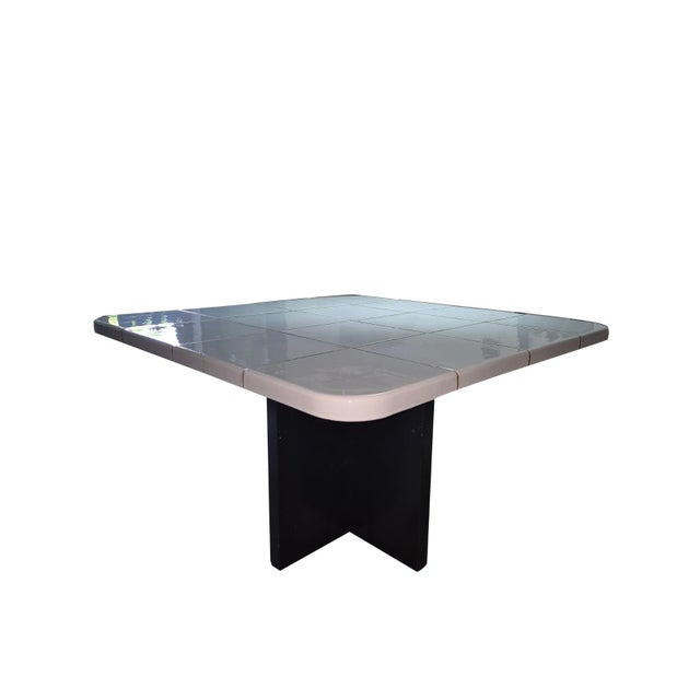 Italian Ceramic and Metal Table, 1970s For Sale - Image 16 of 16