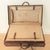 Antique Leather Car Travel Trunk, 1930s For Sale - Image 6 of 10