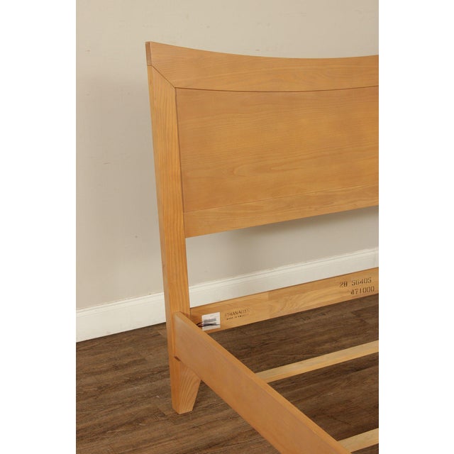 Wood Ethan Allen Horizon Collection Queen Size Bed For Sale - Image 7 of 17