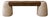 Sculpted Balance Console Bench — Handmade Wabi-Sabi Statement Furniture For Sale