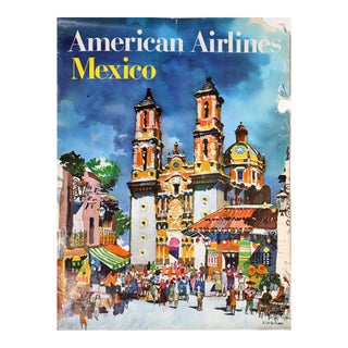 American Airlines - Mexico, Dong Kingman Poster For Sale