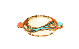 Art Deco German Pottery Bowl from Carstens Uffrecht Keramik, 1930s