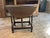 Early 20th Century Dark Brown Drop Leaf Accent Table With Turned Legs and Drawer For Sale - Image 5 of 9