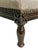 Wood Vintage French Louis XVI Style Petite Needlepoint Footstool With Carved Legs For Sale - Image 7 of 11
