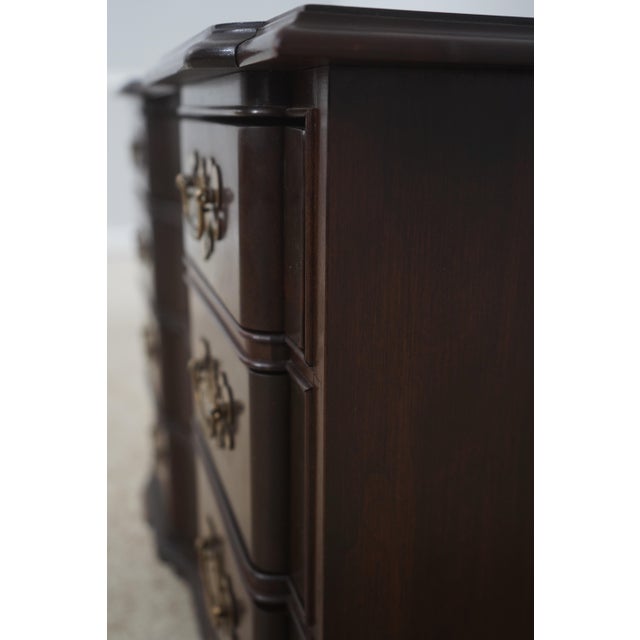 Ethan Allen Cherry Block Front Bachelors Chest For Sale - Image 12 of 18