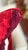 Pair of 22" Custom Schumacher Kashgar Ikat Velvet Pillows Pattern 176102 in Ruby Plum For Sale - Image 17 of 18