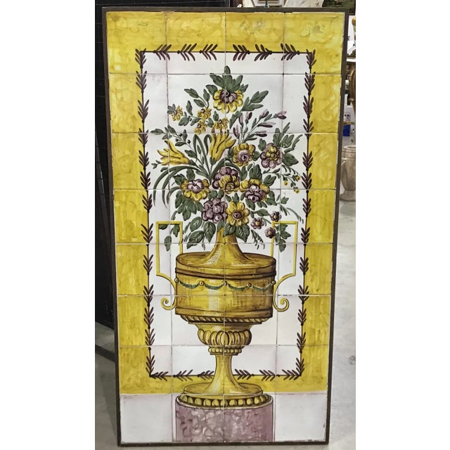 Antique Framed Tiles For Sale - Image 9 of 9
