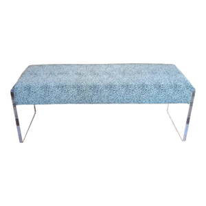 Safavieh Home Bedroom Bench in Black and White