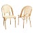California Side Chair, Set of 2 - Natural For Sale