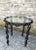 Mid 20th Century Small Chain and Glass Side Table For Sale - Image 11 of 13
