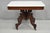 Antique Eastlake Victorian Small Marble Top Pedestal Base Coffee Table W/ Drawer For Sale - Image 12 of 12