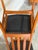 Wood Teak Slat Back Dining Chairs Set of 6 in Black Upholstery Danish Mid-Century Modern 1970s For Sale - Image 7 of 12