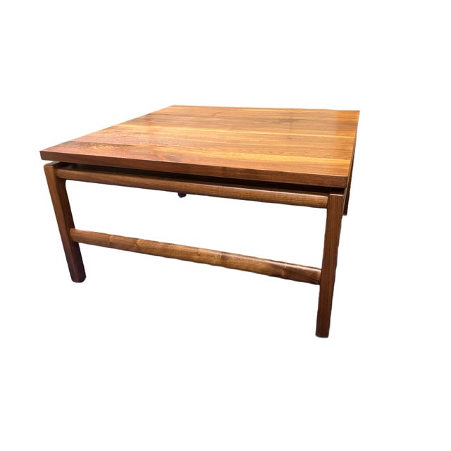 Gunlocke Gunlocke Walnut Side Table For Sale - Image 4 of 12