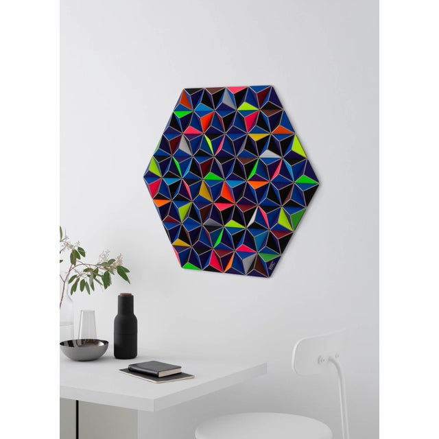 Sebastian Welzel, DIS-2 Topographie, 2018, Laminated Cardboard, Limited Edition 15 of 20 For Sale - Image 4 of 6