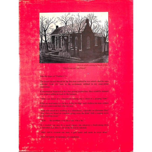 "Pauline's: Memoirs of the Madam on Clay Street" 1972 Tabor, Pauline For Sale - Image 4 of 9