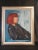 Vintage Framed Self Portrait Oil Painting of a Red Headed Women For Sale - Image 4 of 4