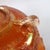 Orange Early 20th Century Fenton Marigold Carnival Glass "Orange Tree" Footed Master Fruit Bowl & Cup Set - 7 Pieces For Sale - Image 8 of 11