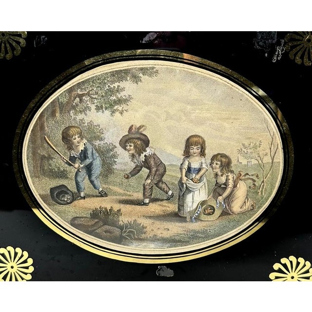 Traditional Antique Regency Francesco Bartolozzi Hand Colored Stipple Engravings Pair 1815 For Sale - Image 3 of 14