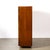 Art Deco Walnut Cabinet With Lucite Pulls & Glass Front by Gilbert Rohde For Sale - Image 12 of 17