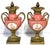 Ceramic Pair French Louis XVI Style Sèvres Rose Pompadour Ormolu-Mounted Cabinet Vases For Sale - Image 7 of 17