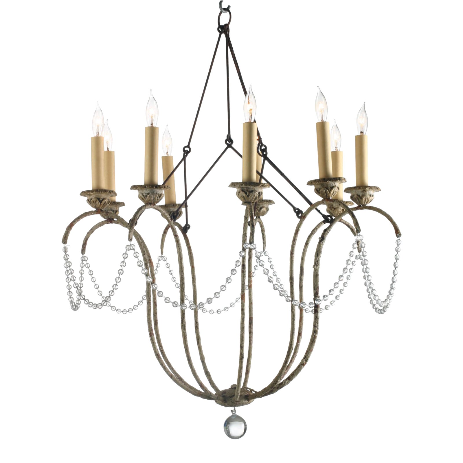 Vintage Niermann Weeks Italian Chandelier Chairish