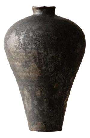 Wabi-Sabi Vase - Black